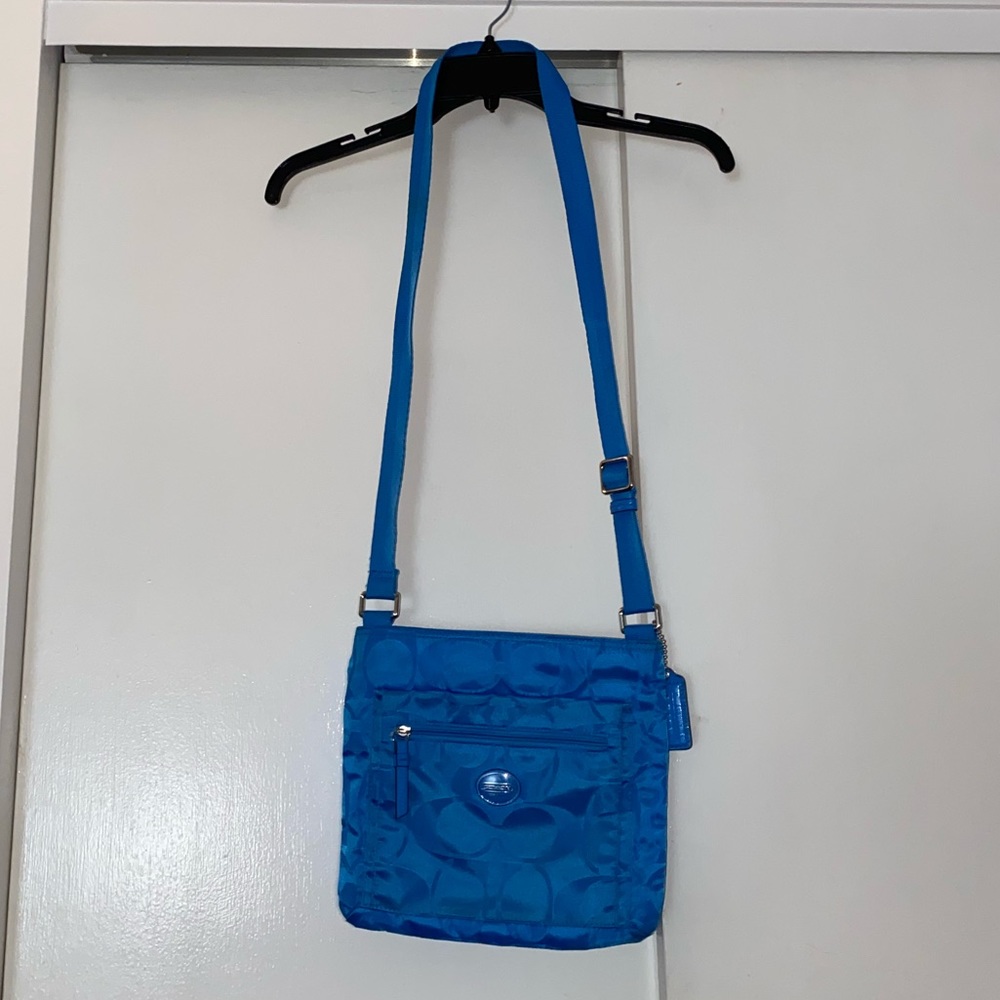 Coach Blue CrossBody Bag